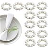 36 Anelli Portatovaglioli Oro A Spirale In Metallo - Eleganti Fermagli Per Tovaglioli Per Matrimoni, Cene, Feste E Decorazione Tavola
