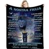 Coperta Morbida In Pile 157x132 Cm – Regalo Perfetto Per Mamma, Moglie O Amica – Compleanno E Festa Della Mamma