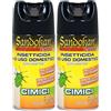 Sandokan Insetticida Anti Cimici ad Azione abbattente Tac Spray 300ml, Disinfestante Repellente per la Disinfestazione di tutte le Specie di Cimici (Confezione da 2)