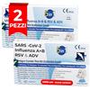general merchandising Test Covid Influenza - 2 Test - Combinato Covid e Influenza 2026 Antigenico Rapido 5 in 1 - Tampone Covid Influenza con RSV e Adenovirus per Autotest Domestico