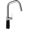 SCHOCK Rubinetto da cucina SC-530 Night - Rubinetto ad alta pressione CRISTADUR con doccetta estraibile