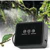 BORDEAG Umidificatore rettile, Sistema di irrigazione intelligente terrario, Sistema intelligente rettile di Benebel, Atomizzatore automatico con timer e ugelli di spruzzo, regolabile per anfibi rettili
