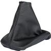 L & P Car Design L&P A240 cuffia del cambio compatibile con Audi 100 C4 A6 100% vera pelle nera