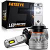 FateEye Lampadina H7 LED - 200W 44000LM faro LED H7 super luminoso, luce bianca fredda 6500K, sostituisce le lampadine alogene, impermeabile IP68, plug-and-play, Confezione da 2