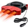 LIAVOP Riscaldatore Auto 12V 150W Stufetta Portatile per Auto, Demister Regolazione 360 Gradi Riscaldamento Universale Sbrinatore Ventola 2 in 1 Riscaldatore Auto/Ventola di Raffreddamento