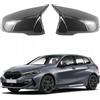 JinsenTGG Cappuccio Dello Specchietto Retrovisore Sostituzione per BMW 1 series Touring F40/F53 2017-2024, Cappucci per Specchietti Retrovisori Copri Retrovisore Automatico Scintillante Modello di Carbonio