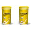 Citrosodina Classica in Granuli Effervescente Digestivo Rinfrescante per Digestione Difficile con Acido Citrico e Bicarbonato di Sodio, Barattolo 150g (Confezione da 2)