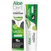Aloe Dent Optima Naturals Aloedent Dentifricio Tripla Azione Carbone Attivo, 100 ml