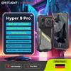 HOTWAV Hyper 8 Pro Smartphone robusto 125dB Altoparlante Lound 55W Ricarica rapida 5G Telefono cellulare 12000mAh 108MP 12GB 512GB Cellulare