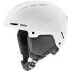 uvex glance - casco da sci robusto per adulti - regolazione individuale delle dimensioni - aerazione ottimizzata - white matt - 58-62 cm