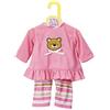 Zapf Creation 870075 - Dolly Moda Pigiama, Multicolore (Rosa), 39-46 cm
