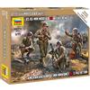 Zvezda 6287 US 81mm Mortar w/Crew, Scala 1/72, Plastic Model Kit, Modello in Plastica da Montare, Modellismo