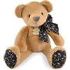 Doudou et Compagnie Storia d'Orso - Grande peluche orso - marrone chiaro - 40 cm - Collezione di fidanzati abbracci - Doudou ultra morbido - compagno ideale per neonato, idea regalo per bambine e ragazzi - HO3195