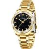CIVO Orologio Donna Design Cristallo: Quadrante Cielo Stellato Orologi da Polso -Elegante Impermeabile Cinturino Acciaio Donna per Regalo