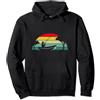 Fly Fishing Angler Lago Pescatore idea r Pescatore Retro Vintage Pesca Angler Outdoor Fly Fishing Felpa con Cappuccio