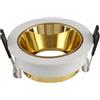 VTAC V-Tac VT-872 Portafaretto da Incasso TONDO Orientabile con Interno Oro - SKU 3154