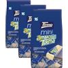 Tirma Ambrosia Mini al Cioccolato Bianco | Barrette di Cioccolato Bianco | Wafer Ripieni di Crema | Senza Uova | Adatto ai Vegetariani | Confezione da 648gr, 16x13,5gr