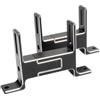 Runiash Pompa di raffreddamento ad acqua Supporto per radiatore Supporto per serbatoio di drenaggio dell'acqua Staffa di montaggio regolabile per radiatore di spessore 25-45 mm