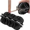 Telituny Raddrizzatore per tubi, strumento di raddrizzamento a rulli raddrizzatori per tubi a mano da 10 mm, strumento di raddrizzatore per tubi a mano per linee di freni, tubi
