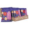 Crispy Natural Chips di Mela al Gusto dei frutti di bosco 24x18g | Snack di Frutta Essiccata Naturale | Senza Zuccheri Aggiunti | Fonte di Fibre