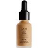 NYX PROFESSIONAL MAKEUP NYX Professional Fondotinta con contagocce Makeup Total Control Drop Foundation, Dosaggio preciso, Copertura modulabile, Lunga tenuta, Formula vegana, Finish matte, Tonalità: Golden