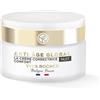 Yves Rocher Anti-age Global, crema da notte correttiva, lussuosa cura del viso con nettare di gemme, cura anti-invecchiamento per tutti i tipi di pelle, 50 ml