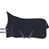 Imperial Riding IRHBasic - Coperta per esterni, 300 g, senza collo, calda coperta per esterni, materiale resistente alle intemperie, piega, poliestere 600D, cinghie incrociate, corde per le gambe, blu
