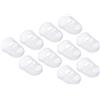 PATIKIL 0.91 Pollici Gomma Dita Punte 15pz Silicone Pollice Polpastrelli Protezione Copritastiera Ditale per Chitarra Suonare Ufficio Contare Cucire Trasparente XL Dimensione