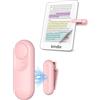 Stouchi Paperwhite Colorsoft Oasis Scribe eReader 2 in 1 Magnetic Kindle Clicker Control leggero per Kindle iPad Tablet con cinturino da polso, rosa