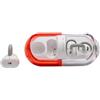 Moondrop Pill Cuffie Bluetooth 6.0 OWS Auricolari da Orecchio Aperti IPX4 Auricolari da Orecchio Clip Wireless Auricolari con AI ENC Integrato MD-0WS-003 (Rosso)