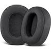 SOULWIT Cuscinetti Auricolari in Micro Scamosciato Ricambio per Skullcandy Hesh 3/ANC/Evo & Crusher Wireless/540/ANC/Evo & Venue ANC Over-Ear Cuffie, Padiglioni con Schiuma Isolante dal Rumore