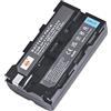 DSTE NP-F550 NP-F570 NP-F330 Batteria Compatibile con Sony CCD-RV200 CCD-SC5/E CCD-SC55E CCD-SC55 CCD-SC65 CCD-SC7 CCD-SC7/E CCD-SC8/E