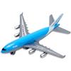 UOCAI Airbus A380 giocattolo aereo - Mini aereo in metallo modello con funzione di ritiro per bambini dai 3 anni in su, Airplane per bambini, perfetto come giocattolo aeroportuale e regalo (lunghezza