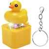 TaimeiMao Quacking Duck Keychain, Quacking Keyboard Button, Duckys Quacking Fidget Toy, Quackings Duck Fidgets Toys Keychain, Portachiavi Duck Stress Reliever Squeaky, per Bambini Adulti