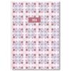 Letts of London Agenda 2026 Marocco formato A5, visualizzazione settimanale, colore rosa, 26-082494