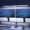 YICAIZI Lampada da Scrivania a LED 24W con Telecomando - 1500LM 80CM Luce Scrivania Filo con Morsetto Lampada da Lettura Collo D'oca Regolabile, Porta di ricarica USB per Ufficio Studiare, Bianco
