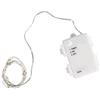 Rayher catena luminosa mini luci LED per esterni e interni, flessibile, pieghevole, a batteria, lunghezza 130 cm, 20 lampadine LED, luce bianca calda, decorazioni casa, giardino, feste, 69252159