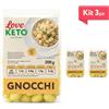 Love Keto Gnocchi 200 Grammi Kit 3 Pezzi
