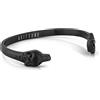 Akitsune, bracciale aperto Ferus in acciaio inox con dettaglio di volpe minimalista, unisex e acciaio INOX - nero opaco, colore: Mattschwarz - 60mm, cod. AK-CB-FER-01-60