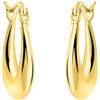 SOFIA MILANI - Orecchini da Donna in Argento 925 - Placcati in Oro - Creoli - E2727