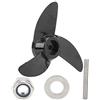 KIMISS Elica di Ricambio per Motore Elettrico 24V 48V - Propeller Plastico a Tre Pale per Accessori di Propulsione Elettrica