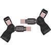 Versa Gripps® Fit Pro, Made in USA, cinturini da polso per atleta femminile, il miglior accessorio per allenamento, pesca Bellini, R/L