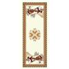 IL MAGGIOLINO |Runner Gobelin 100x40 cm, Tessuto Gobelin Orlato, Made in Italy