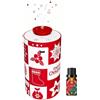 Cavir Christmas Diffusore Oli Essenziali Senz'Acqua con Olio Profumato, Macchina ad Aria Profumata a Batteria, 3 Livelli di Nebbia, Timer 1/2/3H, Diffusore Portatile per Casa, Auto, Ufficio
