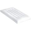 BUERPINKING Cuscino Ultra Piatto Per Dormire, Alto 6 cm, Cuscino Sottile Per Chi Dorme Sulla Schiena e Pancia, Cuscino Basso Memory Foam per Dormire (Bianco, 65 x 40 x 6 cm)
