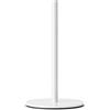 niffgaff Portarotolo da cucina bianco in piedi, porta rotolo di carta igienica, organizer da cucina in acciaio inossidabile, porta rotolo di carta da cucina con base pesante