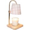 Flamingueo Lampada Scalda Candela - Candle Warmer Lamp - Decorazioni Casa - Intensità Regolabile - Con Timer - Altezza Regolabile