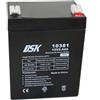DSK 10381 - Batteria al piombo AGM ricaricabile e sigillata 12V 2,9Ah Batteria ideale per allarmi domestici e industriali, giocattoli elettrici per bambini, dispositivi per la mobilità, scooter