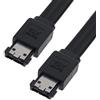 PremiumCord - Cavo eSATA-eSATA, schermato, 1,5 m, Colore: Nero
