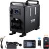 VEVOR Riscaldatore d'Aria Diesel con Controllo APP Bluetooth, 5-8KW, Telecomando e Schermo di Visualizzazione, Allarme CO, Riscaldatore Diesel a Riscaldamento Portatile per Veicoli e Garage 5-8KW, 12V/24V